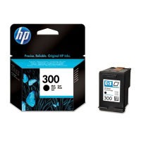 Cartucho de tinta negro HP 300 (CC640EE#ABE)